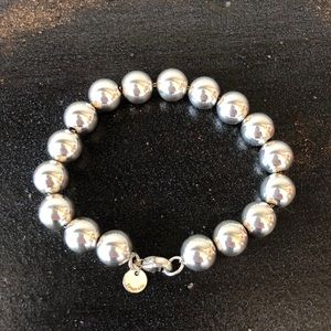 Authentic Tiffany & Co silver ball bracelet